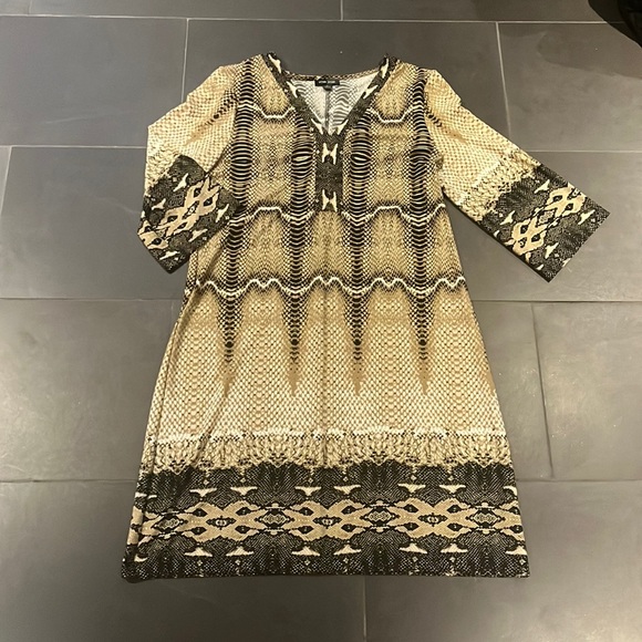 Snake-skin tunic dress - Picture 1 of 5